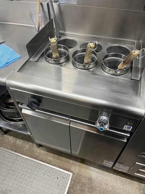 茹で麺機