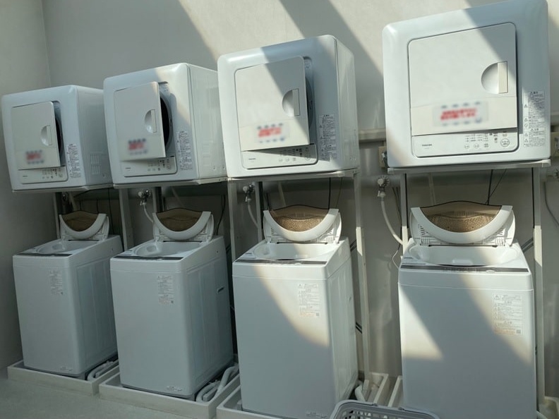 洗濯機　乾燥機