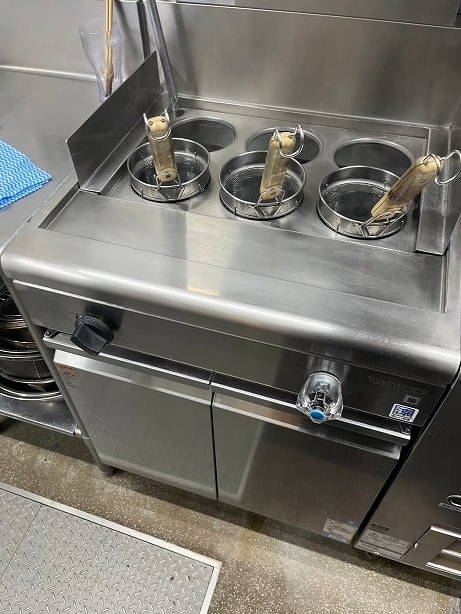 茹で麺機
